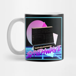 Synthwave Synth Retrowave Retro Korg Moog Keyboard Mug